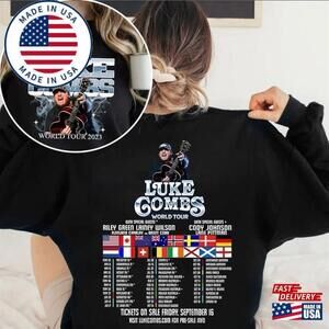 Xxx Combs World Tour Country Music Shirt Classic Unisex 2 Sided